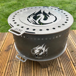 Levellers Sun Face & Phoenix Fire Pit