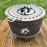 Levellers Sun Face & Phoenix Fire Pit