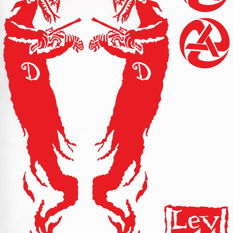 Levellers Vehicle Decals Set - Devil Fiddler, Logo, Rolling A